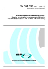 Standard ETSI EN 301039-V1.1.1 15.12.1997 preview