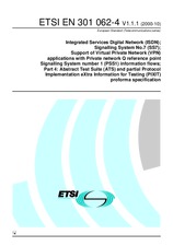 Standard ETSI EN 301062-4-V1.1.1 17.10.2000 preview