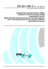 Standard ETSI EN 301065-3-V1.1.3 15.10.1998 preview