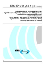 Standard ETSI EN 301065-4-V1.2.1 23.4.2002 preview
