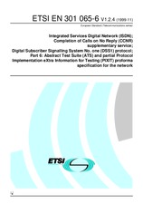 Standard ETSI EN 301065-6-V1.2.4 2.11.1999 preview