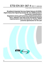 Standard ETSI EN 301067-4-V2.1.1 27.6.2000 preview