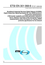 Standard ETSI EN 301068-6-V1.2.1 5.8.2002 preview
