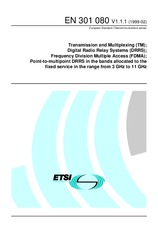Standard ETSI EN 301080-V1.1.1 5.2.1999 preview