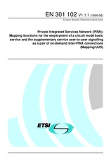 Standard ETSI EN 301102-V1.1.1 30.6.1998 preview