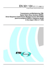 Standard ETSI EN 301124-V1.1.1 6.11.1998 preview
