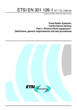 Standard ETSI EN 301126-1-V1.1.2 20.9.1999 preview