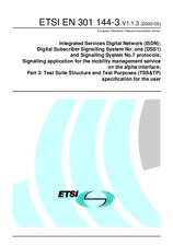 Standard ETSI EN 301144-3-V1.1.3 31.5.2000 preview