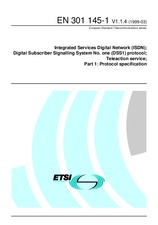 Standard ETSI EN 301145-1-V1.1.4 30.3.1999 preview