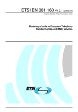 Standard ETSI EN 301160-V1.2.1 21.1.2002 preview