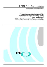 Standard ETSI EN 301165-V1.1.1 12.5.1999 preview