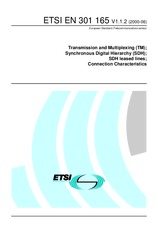 Standard ETSI EN 301165-V1.1.2 13.6.2000 preview