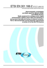 Standard ETSI EN 301166-2-V1.2.1 17.7.2007 preview