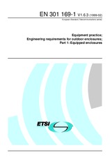 Standard ETSI EN 301169-1-V1.6.3 26.2.1999 preview