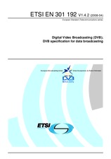 Standard ETSI EN 301192-V1.4.2 24.4.2008 preview