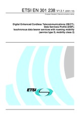 Standard ETSI EN 301238-V1.3.1 8.10.2001 preview