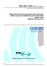 Standard ETSI EN 301244-V4.0.1 15.1.1998 preview