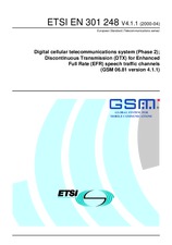 Standard ETSI EN 301248-V4.1.1 28.4.2000 preview