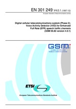 Standard ETSI EN 301249-V4.0.1 31.12.1997 preview