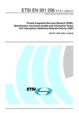 Standard ETSI EN 301256-V1.2.1 6.1.2004 preview