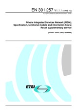 Standard ETSI EN 301257-V1.1.1 30.10.1998 preview