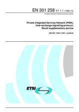 Standard ETSI EN 301258-V1.1.1 30.10.1998 preview