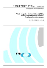 Standard ETSI EN 301258-V1.2.1 6.1.2004 preview