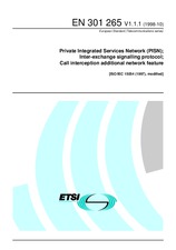 Standard ETSI EN 301265-V1.1.1 30.10.1998 preview
