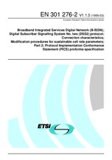 Standard ETSI EN 301276-2-V1.1.3 23.3.1999 preview