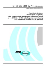 Standard ETSI EN 301277-V1.1.1 24.2.2000 preview