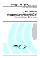 Standard ETSI EN 301277-V1.2.1 13.2.2001 preview