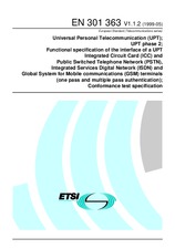 Standard ETSI EN 301363-V1.1.2 14.5.1999 preview