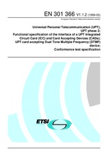 Standard ETSI EN 301366-V1.1.2 14.5.1999 preview