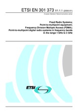 Standard ETSI EN 301373-V1.1.1 10.1.2000 preview