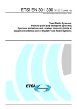 Standard ETSI EN 301390-V1.2.1 28.11.2003 preview