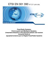 Standard ETSI EN 301390-V1.3.1 13.8.2013 preview