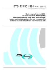 Standard ETSI EN 301391-V1.1.1 6.1.2000 preview