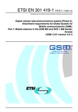 Standard ETSI EN 301419-1-V4.0.1 10.12.1999 preview