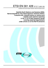 Standard ETSI EN 301428-V1.2.1 13.2.2001 preview