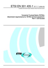 Standard ETSI EN 301435-1-V1.1.1 31.5.2000 preview