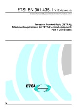 Standard ETSI EN 301435-1-V1.2.4 6.12.2000 preview