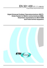 Standard ETSI EN 301439-V1.1.1 17.3.1999 preview