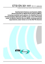 Standard ETSI EN 301441-V1.1.1 12.5.2000 preview