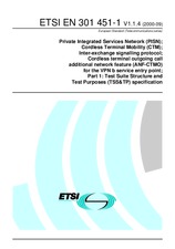 Standard ETSI EN 301451-1-V1.1.4 25.9.2000 preview