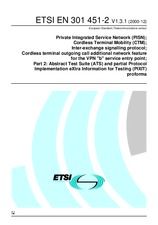 Standard ETSI EN 301451-2-V1.3.1 14.12.2000 preview