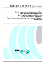 Standard ETSI EN 301452-1-V1.1.4 25.9.2000 preview