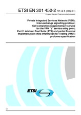Standard ETSI EN 301452-2-V1.4.1 21.1.2002 preview
