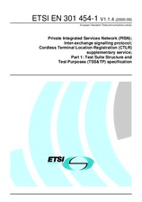 Standard ETSI EN 301454-1-V1.1.4 26.9.2000 preview