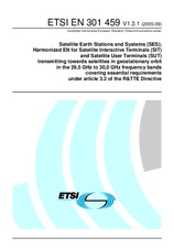 Standard ETSI EN 301459-V1.3.1 19.9.2005 preview