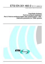Standard ETSI EN 301460-2-V1.1.1 17.10.2000 preview